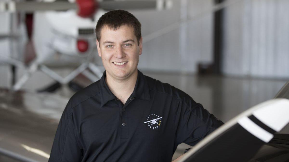 photos of AOPA's You Can Fly staff members at FDK.