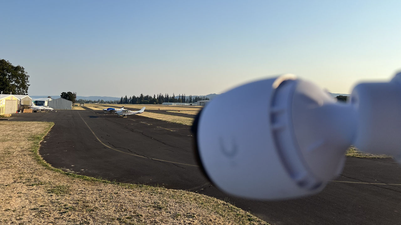 Assessing weather conditions at rural airports