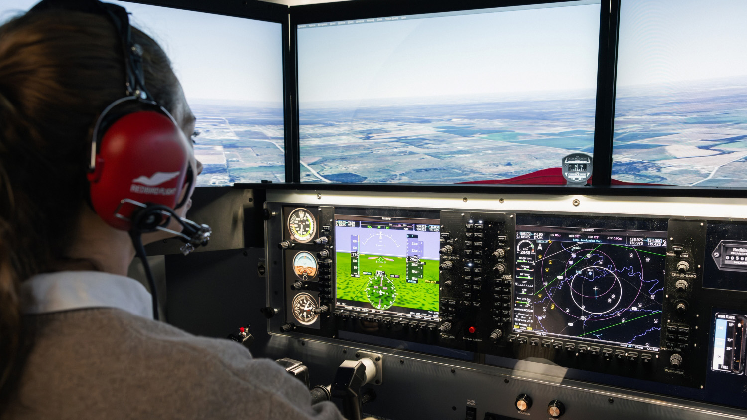 Redbird dials up simulation fidelity