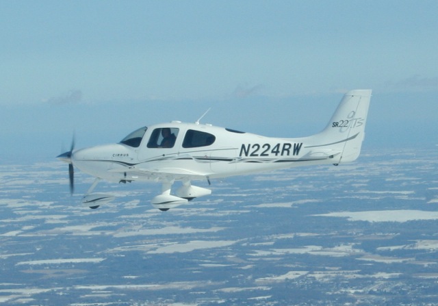 SR22 In flight