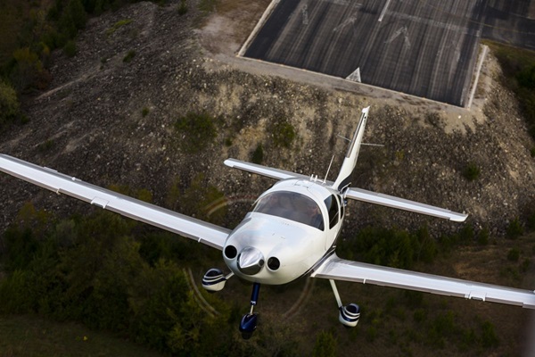 Photography of the Cessna TTx aircraft en route to, or over, Lake of the Ozarks. 

M Graham Clark Airport (PLK)
Branson, MO  USA